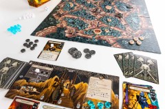 Gra Planszowa Ironwood Przekrój Komponentów