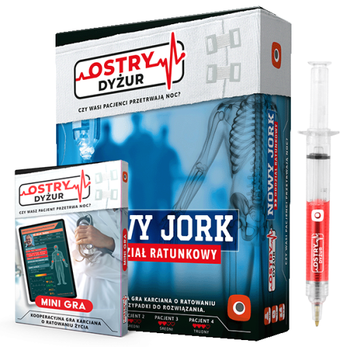 Gra Planszowa Ostry Dyżur: Nowy Jork