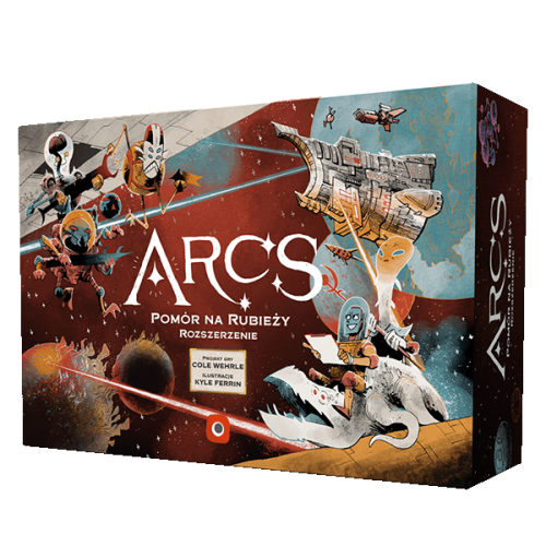 Gra Planszowa ARCS: Pomór na Rubieży OUTLET