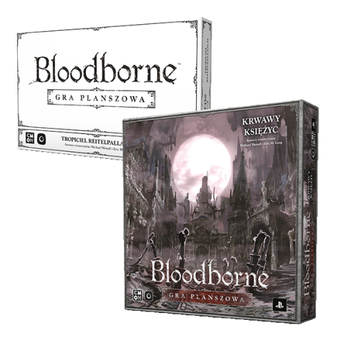 Gra Planszowa Bloodborne: Krwawy Księżyc + łowca Reiterrpallasch