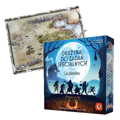 Gra Planszowa Drużyna do Zadań Specjalnych + Mapa