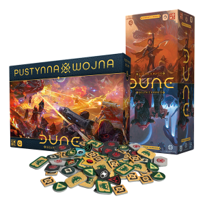Dune: Pustynna Wojna + Dune: Moduły i ulepszenia + Bonus Dune: Plastic Tokens  