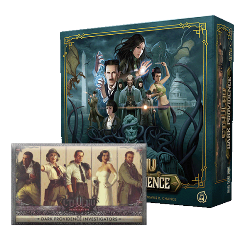 Gra Planszowa Cthulhu Dark Providence  + Investigators