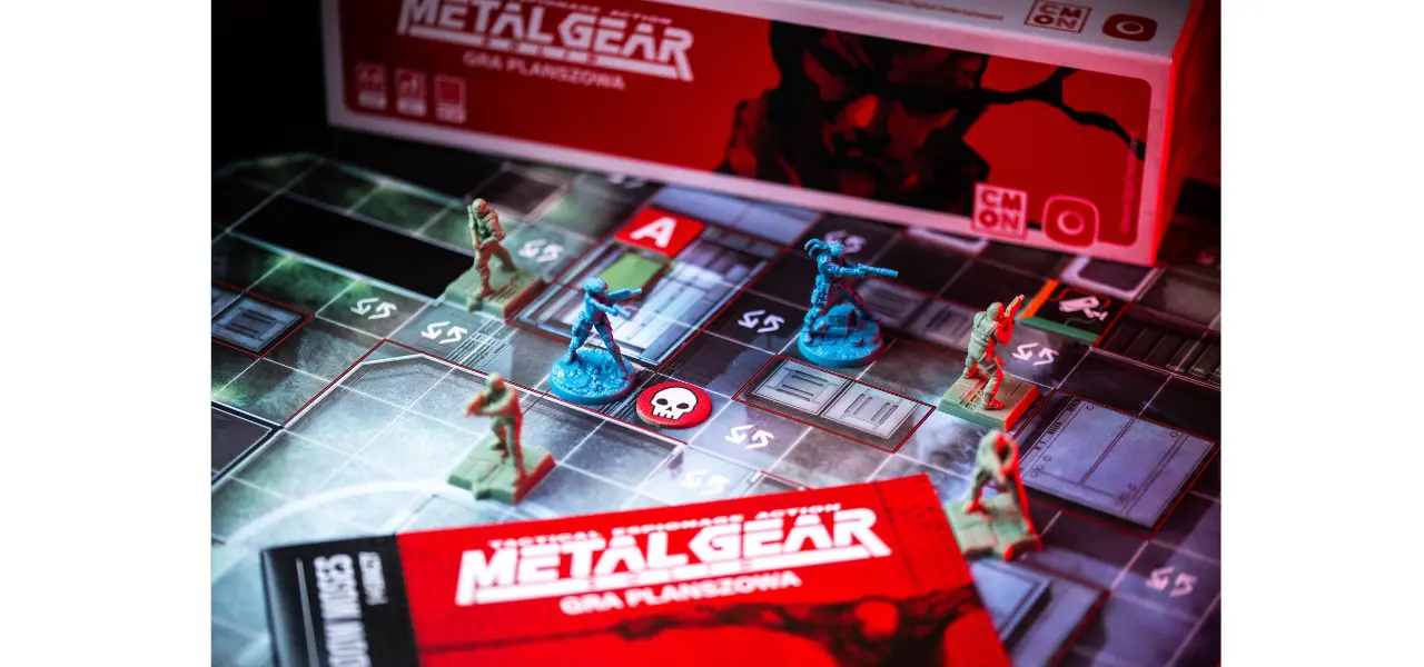 metal gear solid gra planszowa na podstawie gry wideo