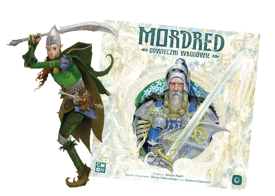 Mordred: Odwieczni Wrogowie – grafika dodatku
