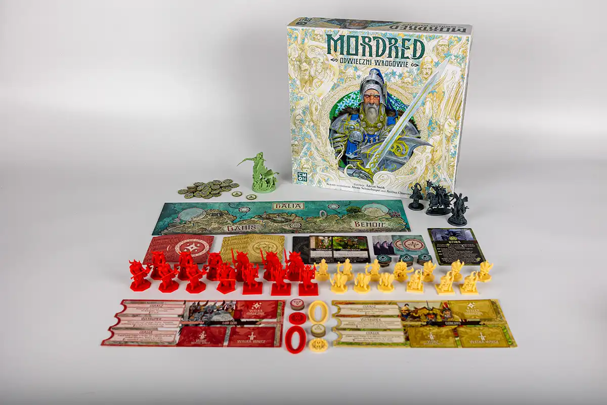 Mordred: Odwieczni Wrogowie – grafika dodatku